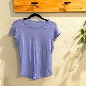 Lululemon blue purple tee size medium